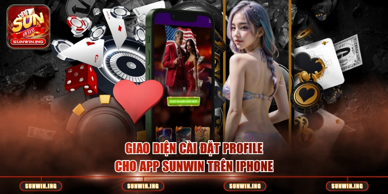 Tải App Sunwin – Hướng Dẫn Chi Tiết Cho iOS Và Android Giao diện cài đặt profile cho app Sunwin trên iPhone